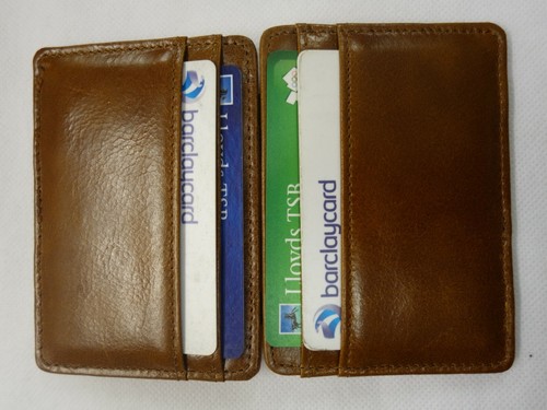 Mini magic leather wallet - magic,