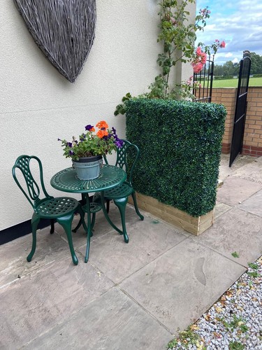 Artificial boxwood hedge 100 - artificial,
