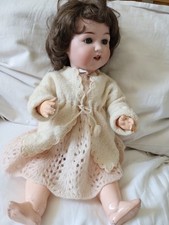 Antique Vintage German Baby Doll Armand Marseille 995 AM A7M Bisque Head 18"