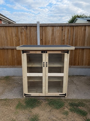 Wooden outdoor library - wooden,
