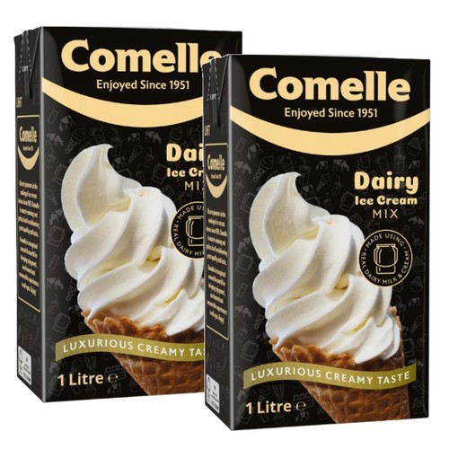 Comelle dairy ice cream mix - cream, 1l