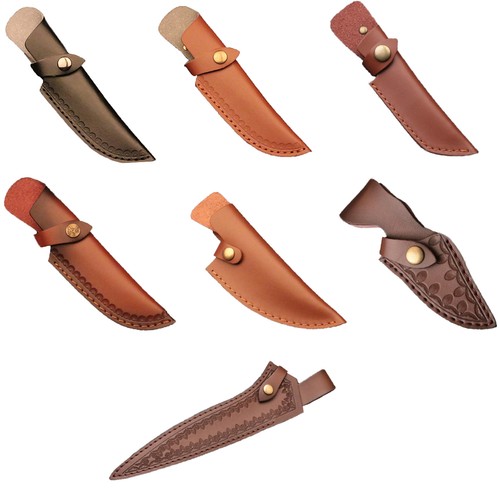 Retro genuine leather straight - genuine,