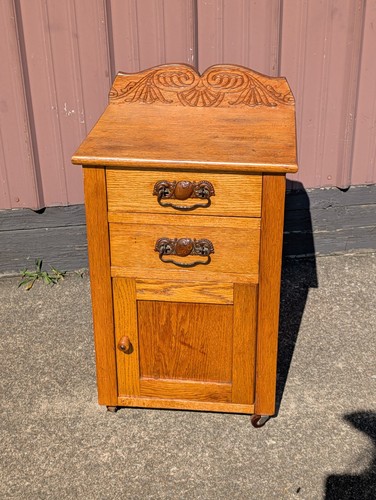 Antique oak door - door, stand