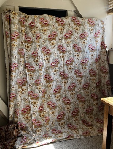 Antique fabric floral cotton - floral,