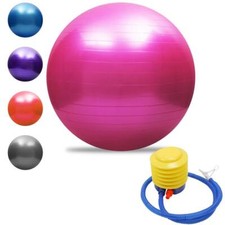 Exercise Ball Gym Yoga Swiss Fitness Pregnancy Birthing Anti Burst Large 65cm