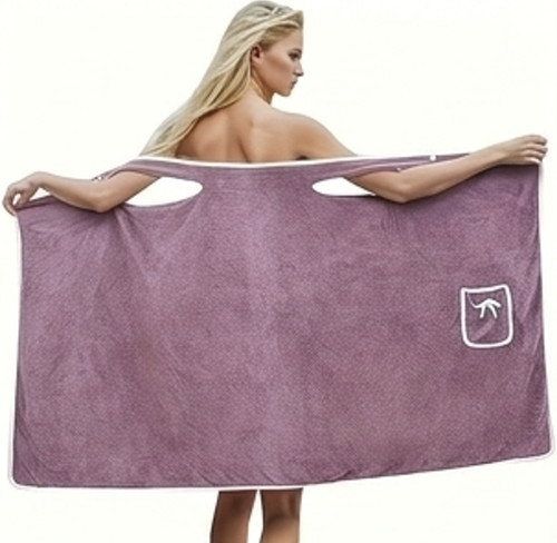 Coral bathrobe bath - bathrobe,