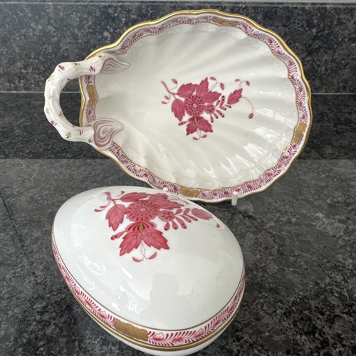 Herend raspberry pink chinese - raspberry,