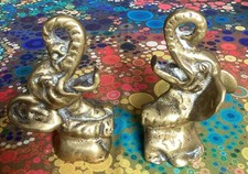 Vintage Solid Brass Sitting