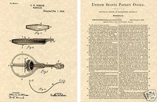 Gibson MANDOLIN US Patent Art