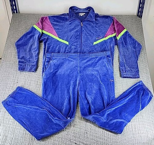 Vtg fila men velour - vtg,