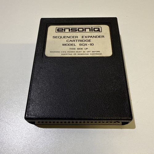 Ensoniq esq sqx - ensoniq, sequencer