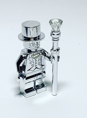 Lego chrome plated silver - chrome, mr