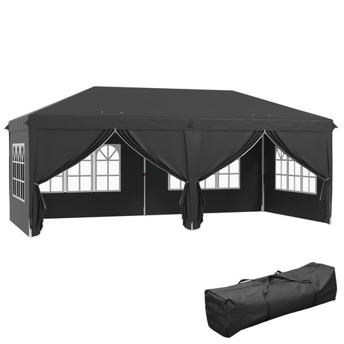 Outsunny 3x6m pop - 3x6m, gazebo