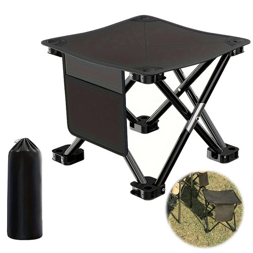 Portable folding camping stool - portable,
