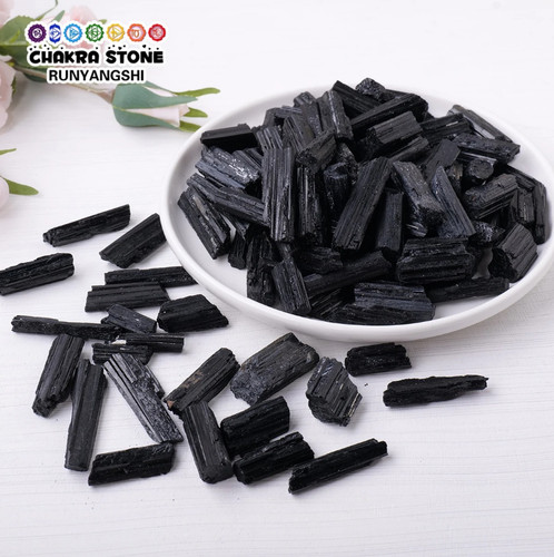 1pc 50g black tourmaline - 1pc, raw