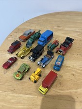 Vintage Car Models Dinky Corgi Lesney And Etc Bundle Job Lot Of 14