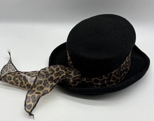 Vtg 100 wool - bowler, hat