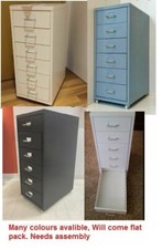 Ikea HELMER A4 Filing 6 Drawers Unit,Chest Cabinet On Castors,Multi Tool Storage