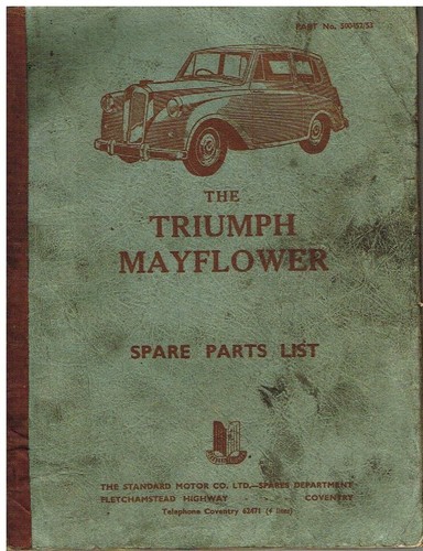 Triumph mayflower litre - triumph, 1.25
