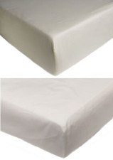 Extra Long Fitted Sheet 10" Deep Easy Care Polycotton Bed Linen Downview Bedding