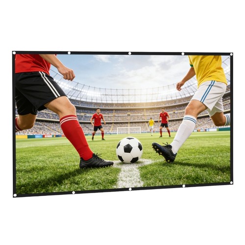 Folding projection screen - folding,