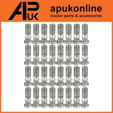 32x Knurled Wheel Studs M18 x