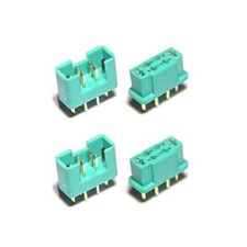 Logic RC Multiplex Connector Plug Set (2 Pairs) - FS-MPX-02