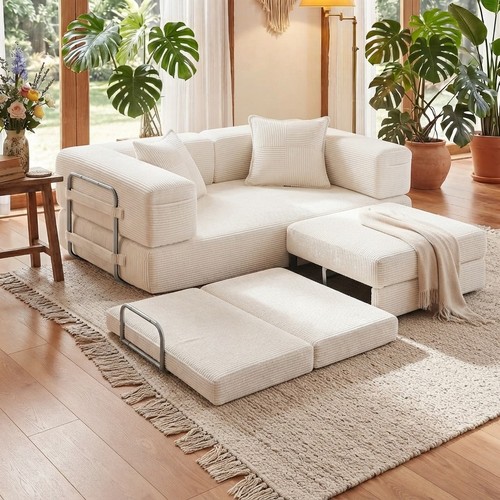 Elegant folding sofa bed - sofa,