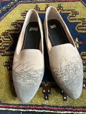 Unique Leather/suede Camper