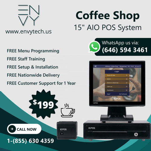 Touchscreen pos cash - 15",