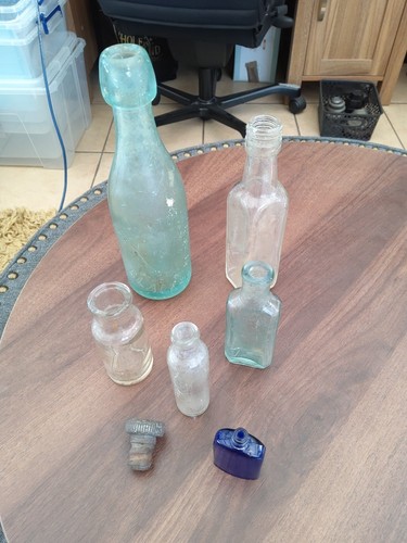 Joblot vintage glass - joblot, x6