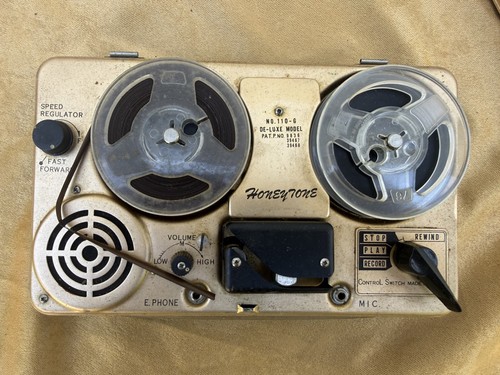 Vintage honeytone reel - vintage, reel-to-reel