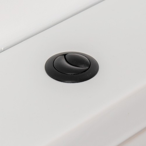 Matt black dual flush button - flush,