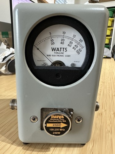 Bird thruline watt meter model - watt,