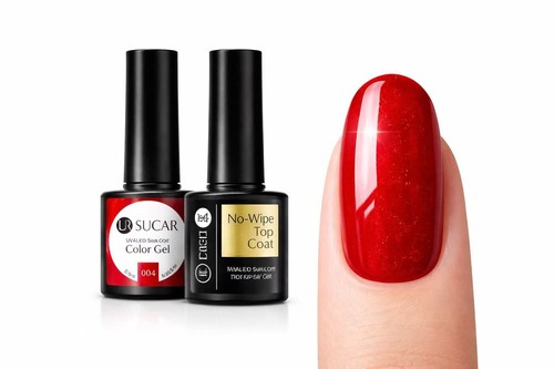 Gel nail polish set 2pcs - gel,