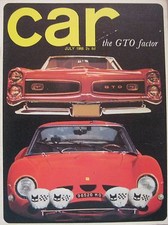 CAR July 1966 featuring