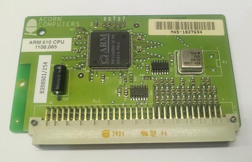 33mhz acorn risc arm610 - acorn,