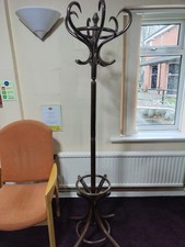 Coat Hat Umbrella Walking