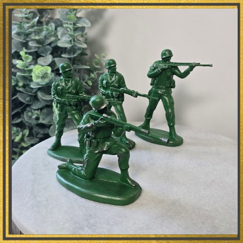 Set green soldier - set,