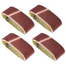 20Pcs Sanding Belts 40 X 305mm Belt Sander 40/60/80/120 Grit for Bosch Sander