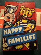 Happy Families Vintage Card