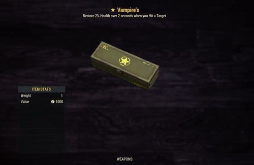 Vampire legendary - (xbox),