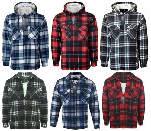Mens padded shirt fur - padded,