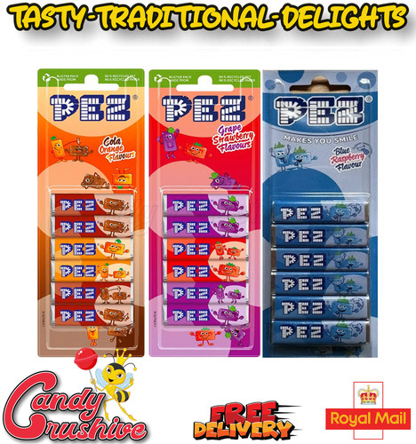Pez refills variety 3x6 - refills, (3x6