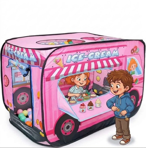 Kids ice cream play tent - play,