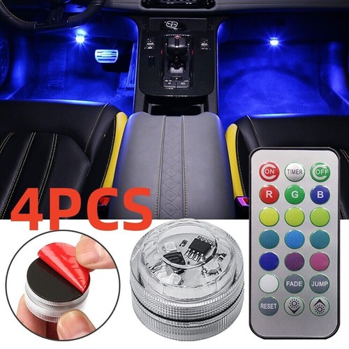 4xmulticolor led light - led, car