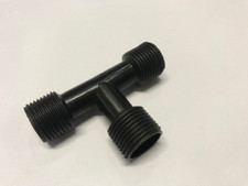 ATV / Quad Sprayer Spares 50, 60, 100 lt Central 'T' Piece To Pipe Feed For Boom