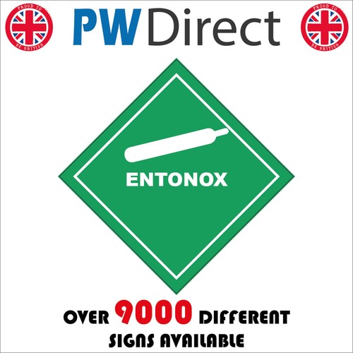 Sign entonox medical gas pain - sign,