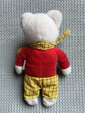 Rupert Bear Soft Toy Walking