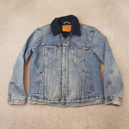 Levis mens jacket - mens, blue